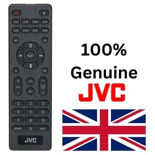 100% Genuine JVC RD-D80 / RD-D100 HI-FI Stereo Radio Remote Control