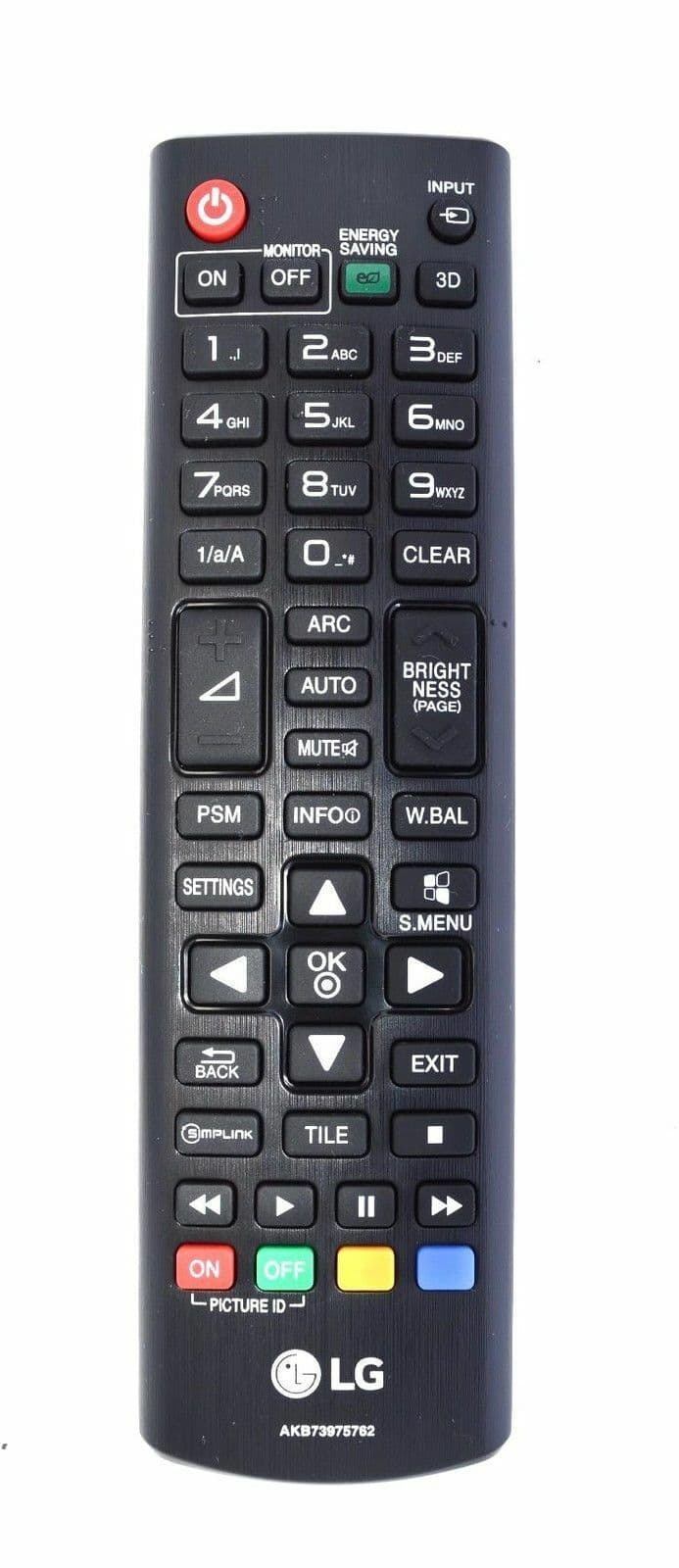 100 % Genuine LG Remote Control For 55WT30MS-B