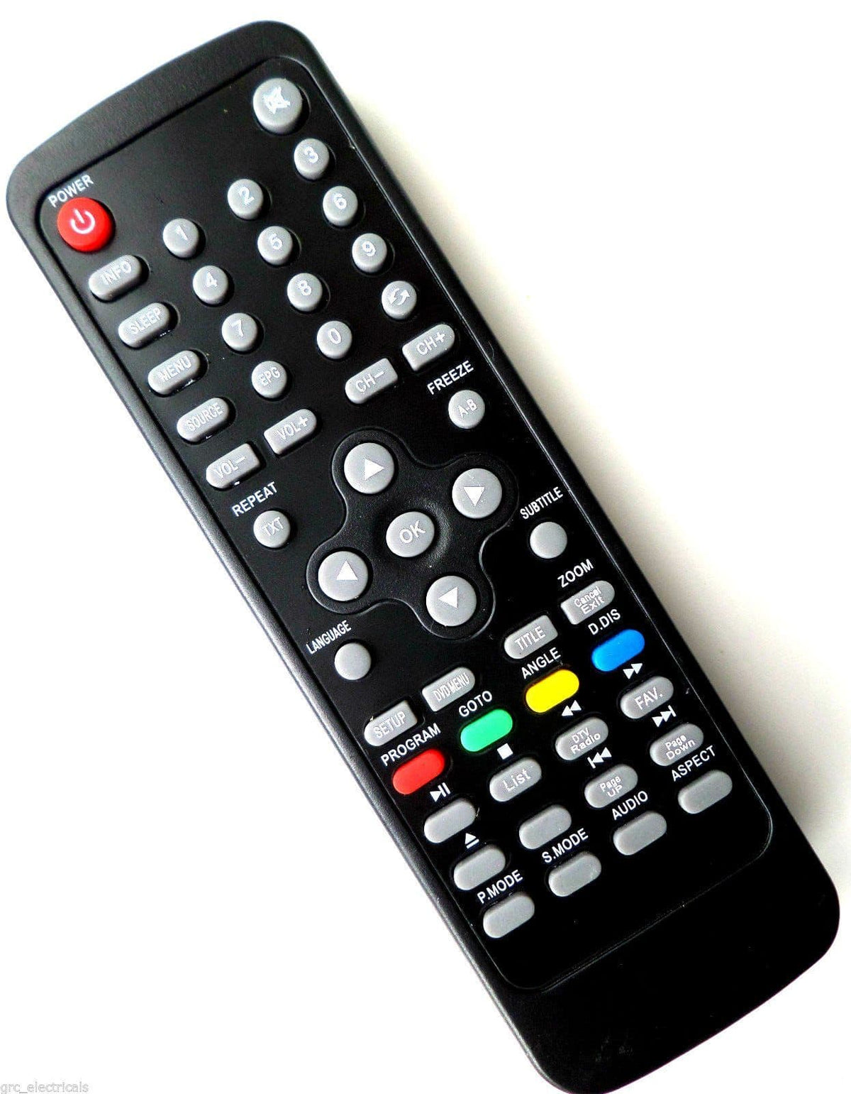 Alba AELKDVD1988S , AELKDVD2288R , AELKDVD2288PF Tv Remote Control