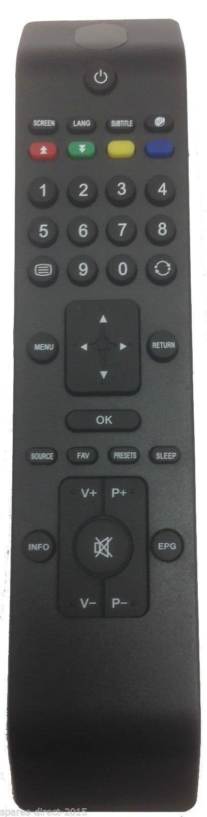 Alba Remote Control for LCD20HDF, LCD32HDF, LCD37880F1080P & LCD42880F108P