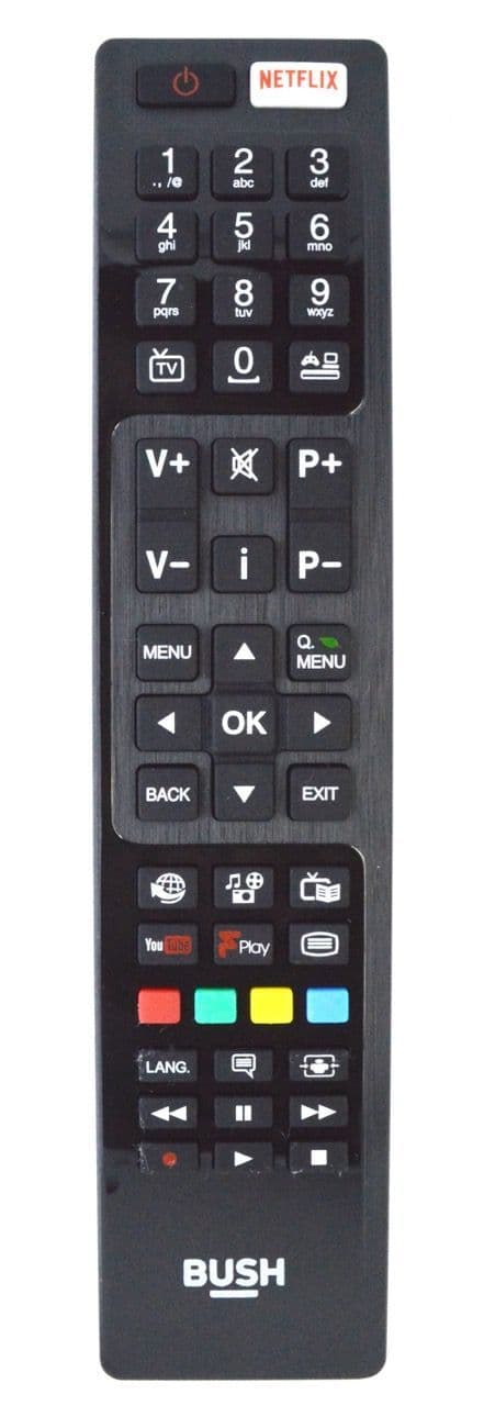 Bush LED49292UHDFVP Tv Remote Control