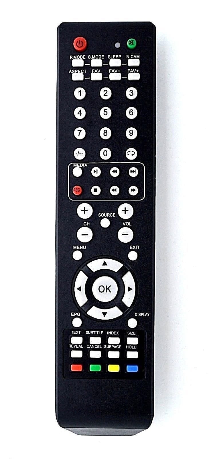 Currys Essentials C15DIGB10  C15DVDB10 Remote Control