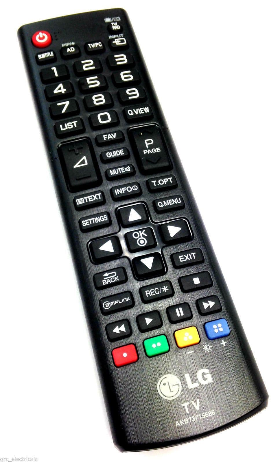 Genuine LG 15601 TV / PC  Remote Control For 29MT31S