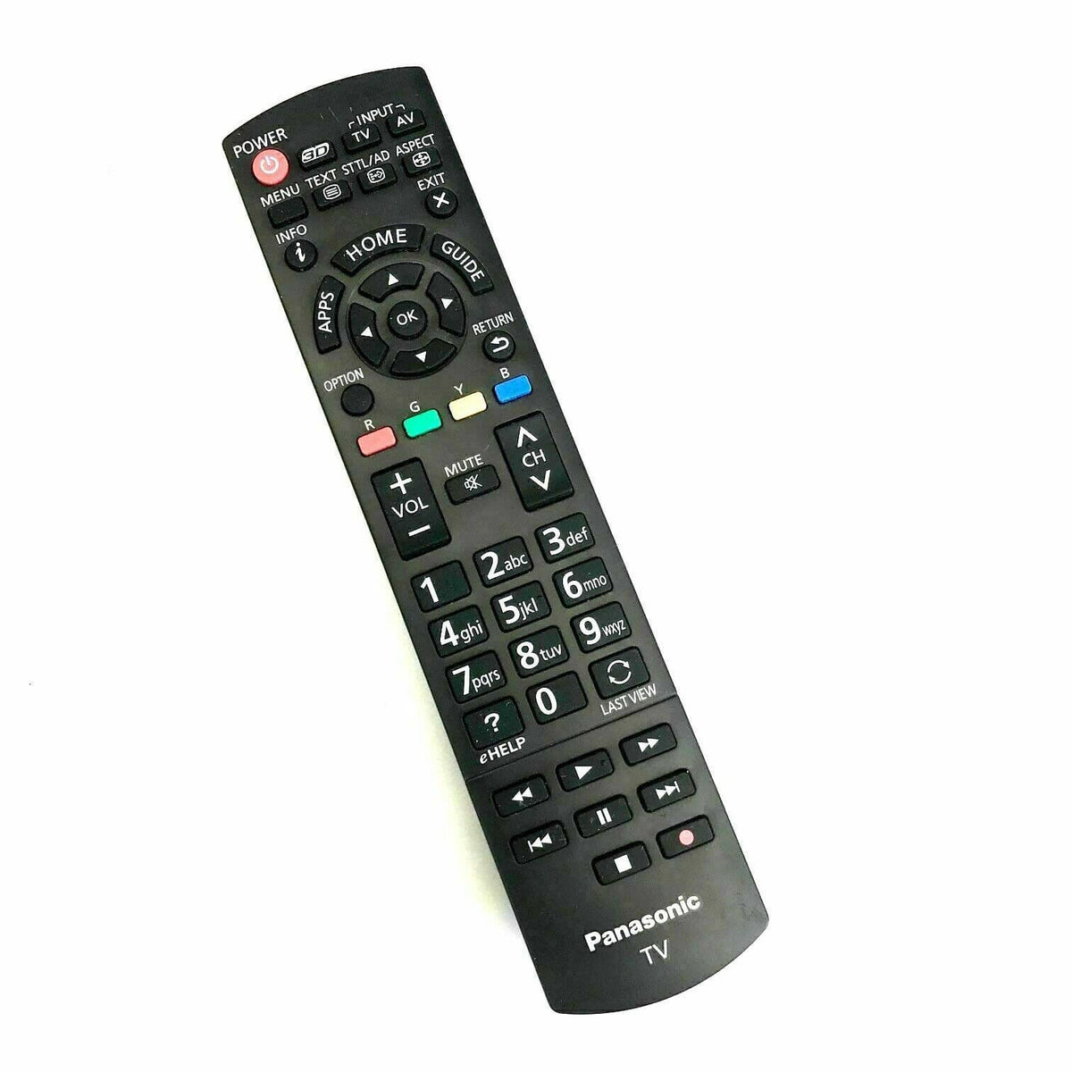 Genuine Panasonic Remote Control For TX-32ASX603, TX-32ASX609, TX-39AS500