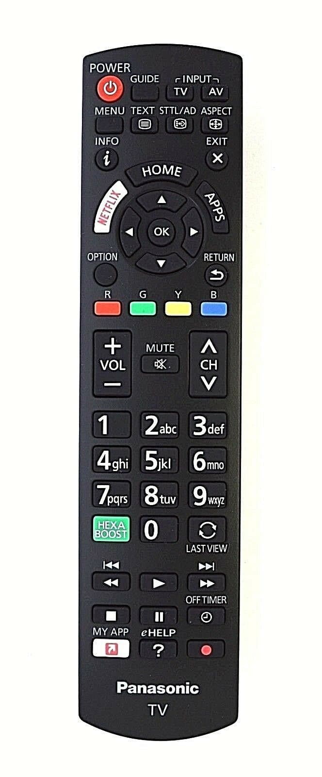Genuine Panasonic Remote Control for TX-40CS630E TX40CS630E 40" LED TV