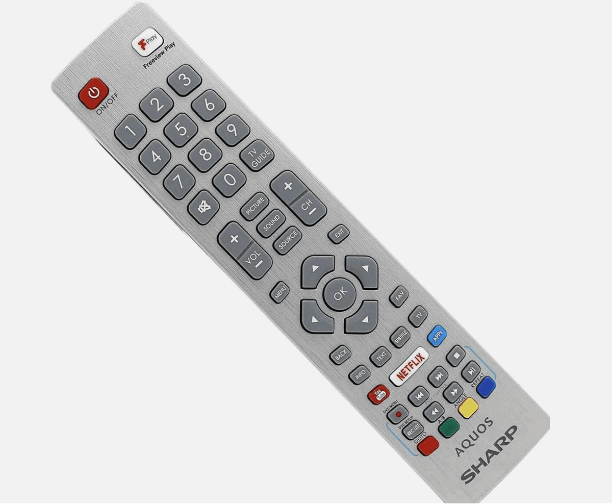 Genuine RMC/SHW/0121 SHARP Remote Control