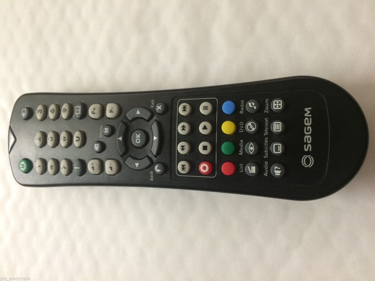 Genuine Sagem Remote Control For Freesat HD DTR94 DTR250 DTR84250 DS186 DTR67250