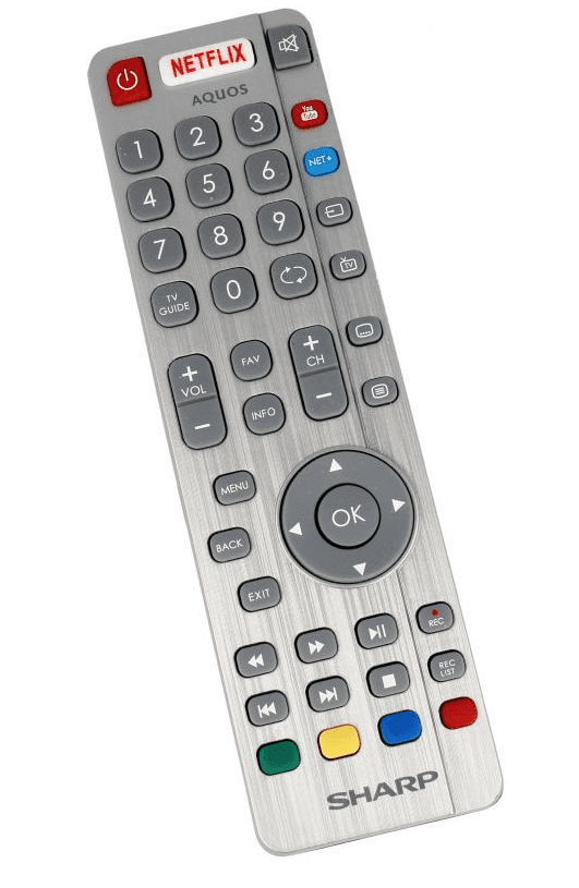 Genuine Sharp LC40CFG6452K Led Tv remote Control