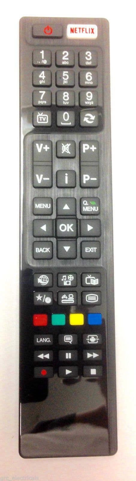 Hitachi 43HGT69U Smart Tv Remote Control