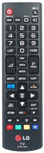 LG 24MT46D TV Montior Remote Control