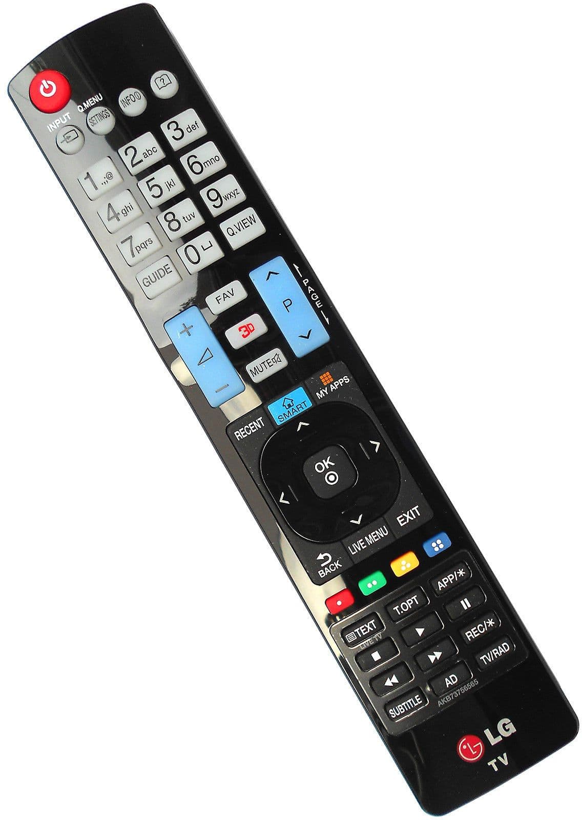 LG 50LB650V Smart 3D Remote Control