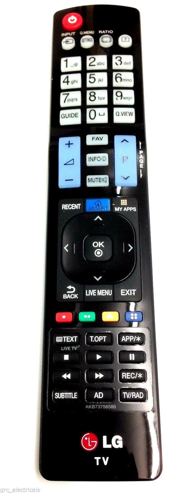 LG 55UF850V TV Remote Control