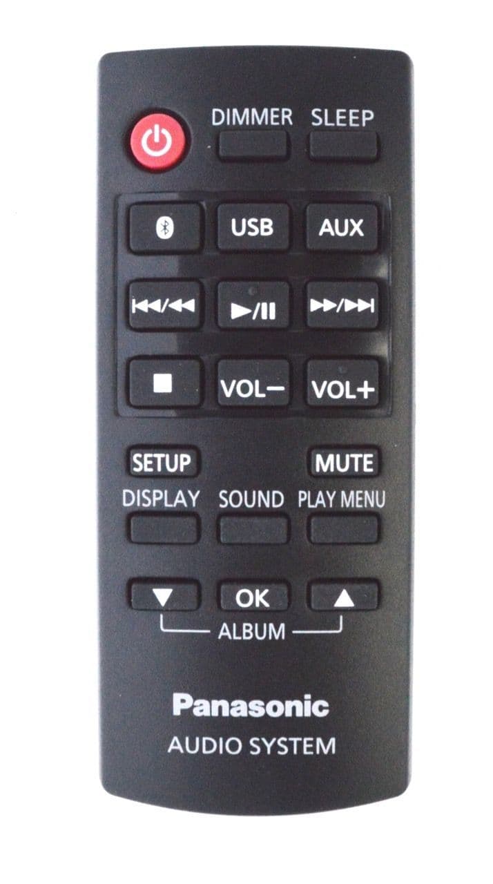N2QAYB001000 Remote For SC-CMAX5 Jukebox Portable Audio Hifi System