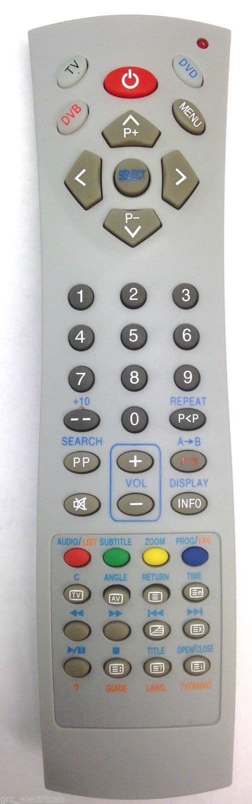 New BUSH DVD142TVMS DVD142TV DVD1403TV DVD142RC TV Remote Control