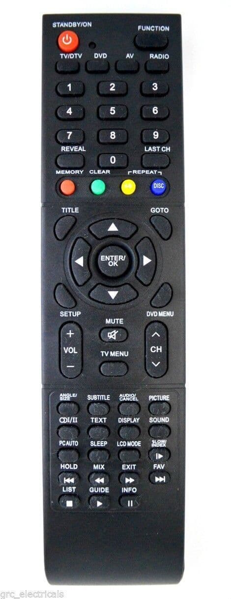 * New Design * BUSH BTVDi31227 TV REMOTE CONTROL