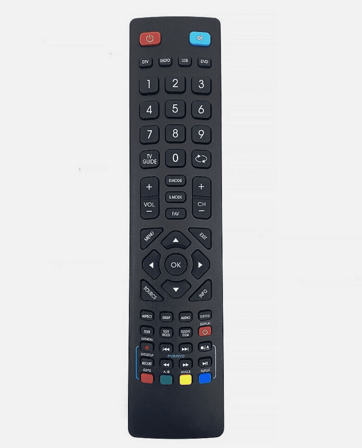 *NEW* Replacement TV Remote Control for BUSH LED32/191F3D , LED32-191F3D