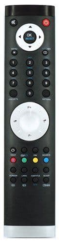 RC1072 Remote Control for Bush TV IDLCD26TV27HD / IDLCD32TV27HD