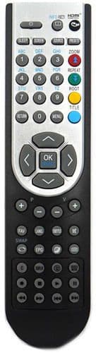 RC1900 Remote Control for SHARP  LC19LE510K  , LC32LE240E , LC22DV240K