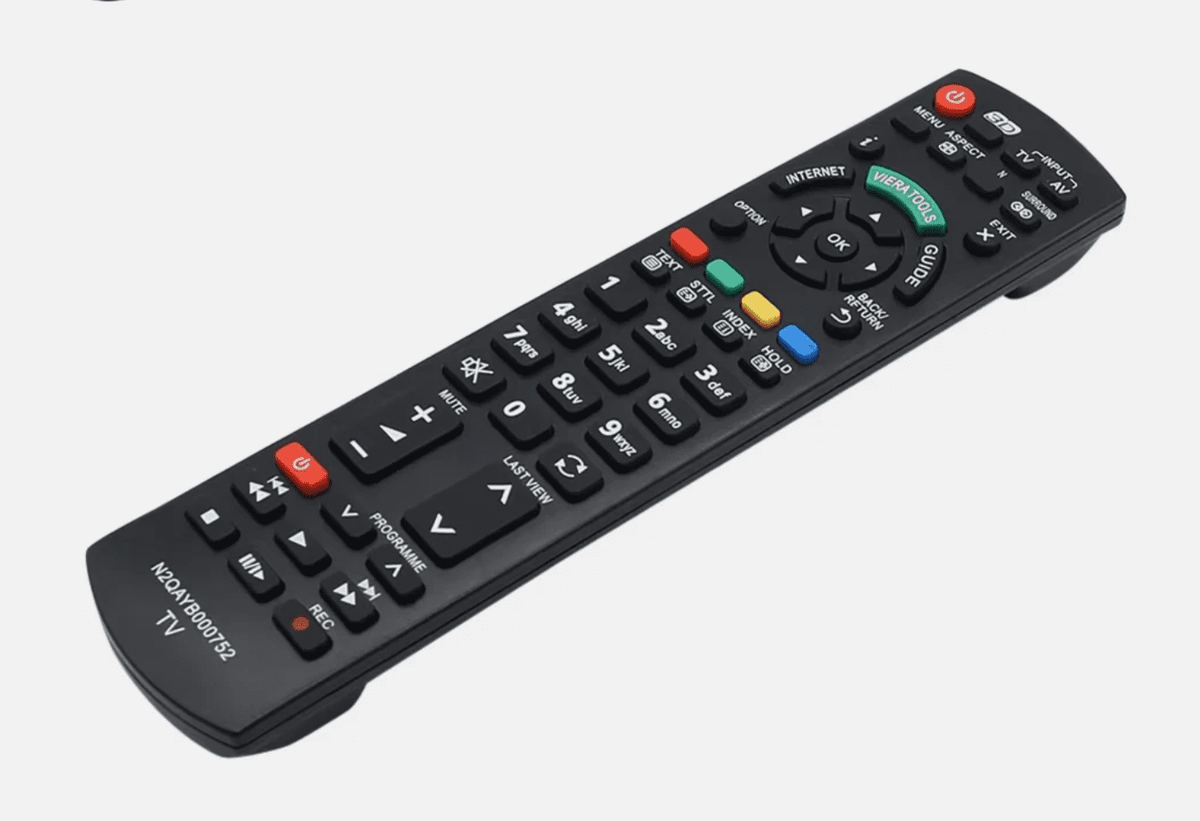 Remote Control for Panasonic 3D TV TXL32DT30B TX-L32DT30B
