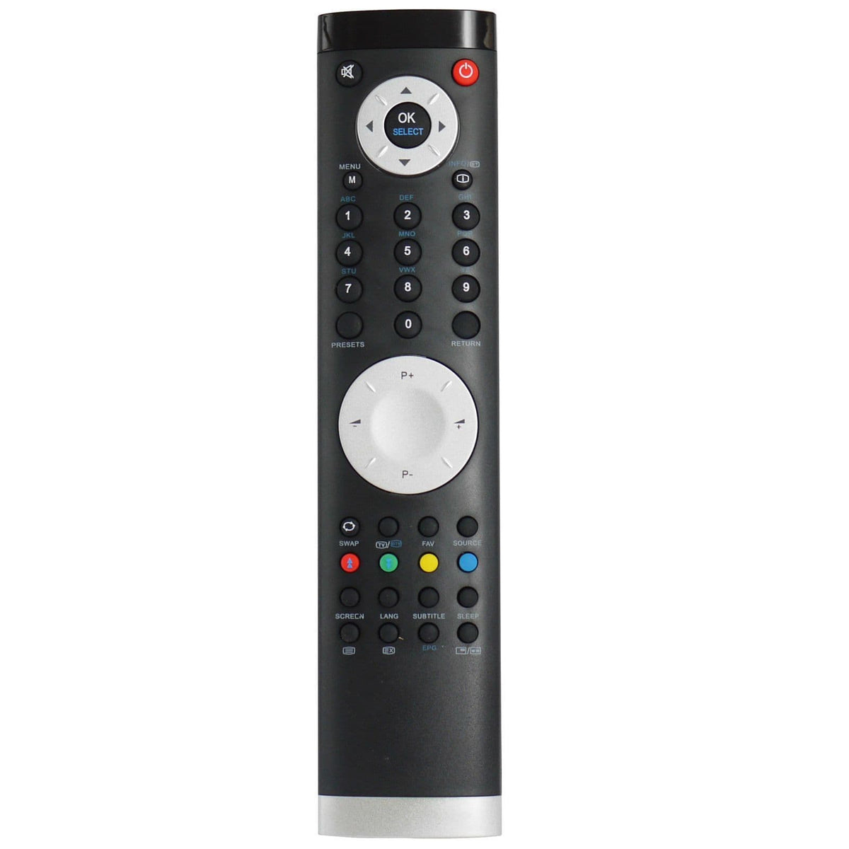Replacement TV Remote Control RC1546 for AKURA/ ANDERSON/ BUSH