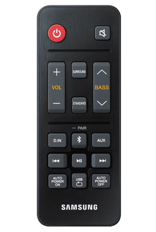 Samsung HW-T400 Remote Control