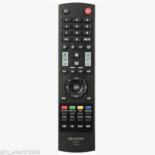 Sharp SHP9JR9800000005 Remote Control For LC32LE320E LC42LE40E