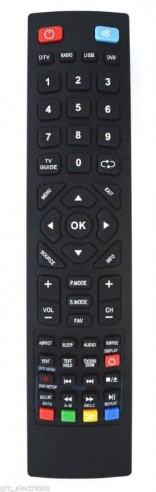 Sharp TV Remote Control for 32BB1I 32BB2I 32BB2IW 32BB3I 32BB3IC 32BB4I