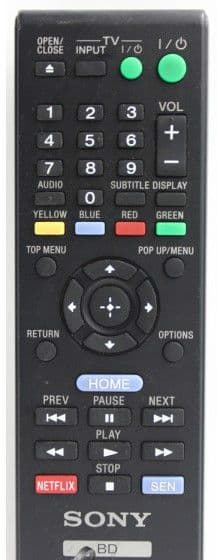 Sony Genuine Remote Control for BDPS6200 BDP-S6200