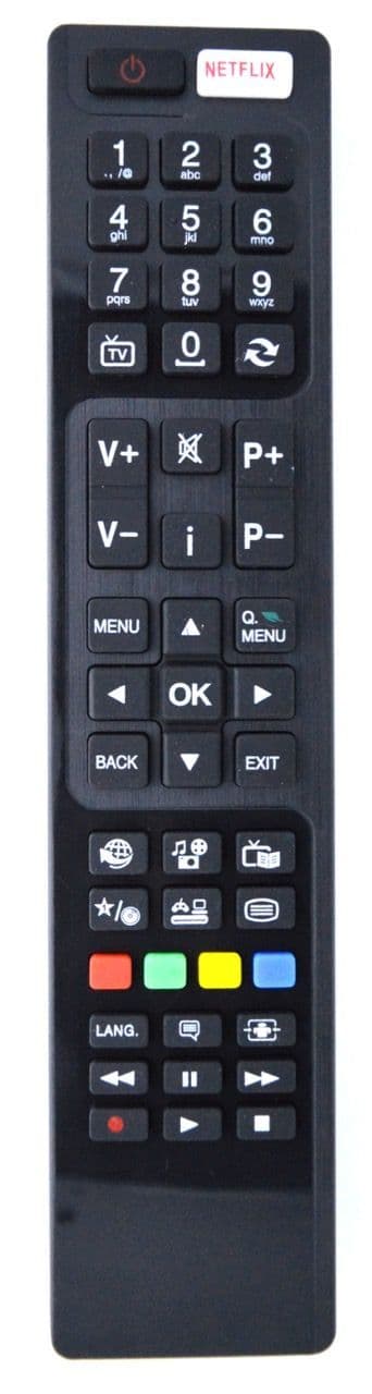 Walker WP4K6500SM-IB Tv Remote Control